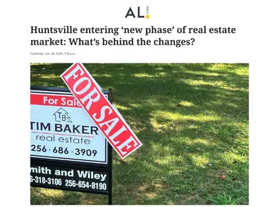 North Alabama’s May 2026 housing market showed signs of renewed momentum, with pending sales up sharply and median home prices rising across Huntsville, Athens, and Marshall County. While closed sales were mostly steady compared to last year, strong econo